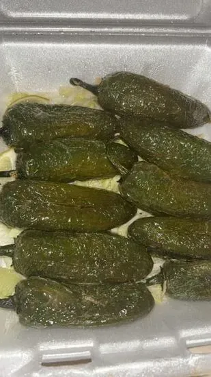 Grilled jalapeño