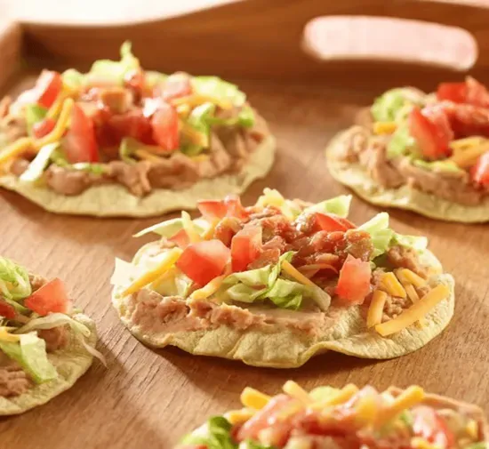 Tostadas beef