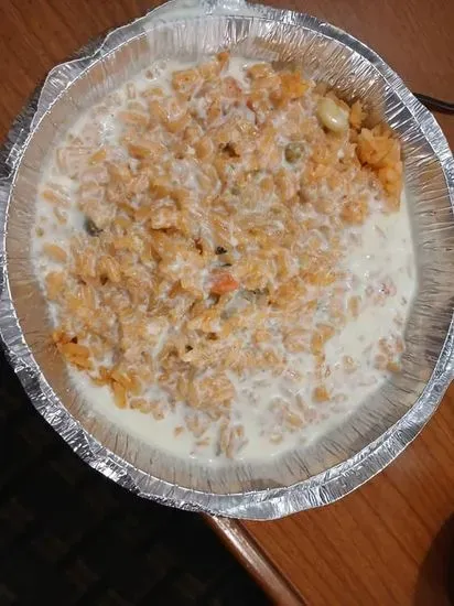 Rice with Cheese Dip