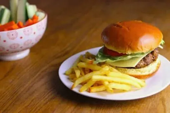 Burger and Fries