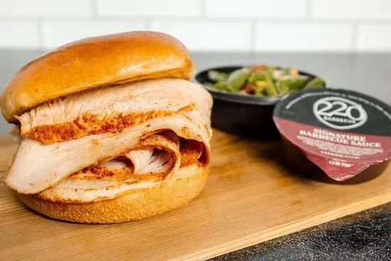 Sliced Turkey Sandwich