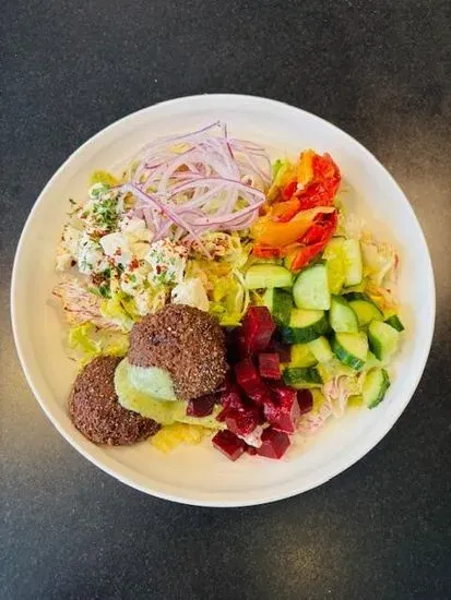 Mediterranean Falafel Salad