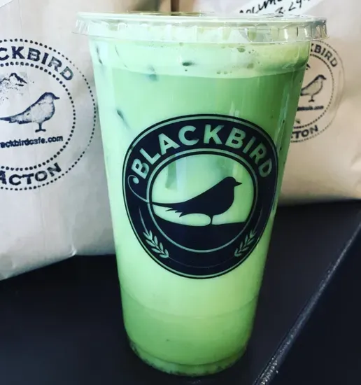ICED MATCHA GREEN TEA LATTE*