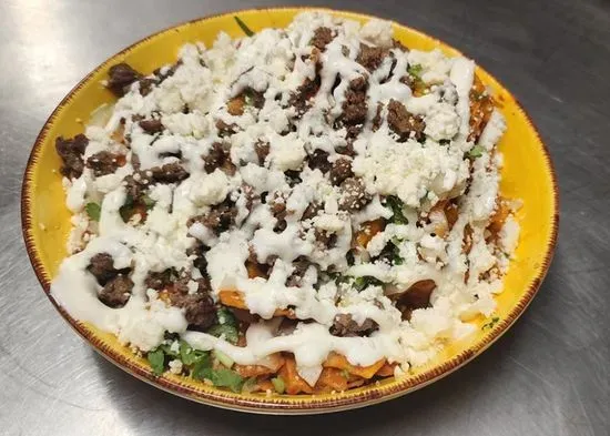 CHILAQUILES ROJOS