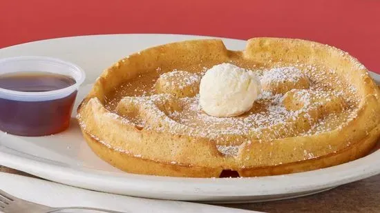 Smiley Belgian Waffle