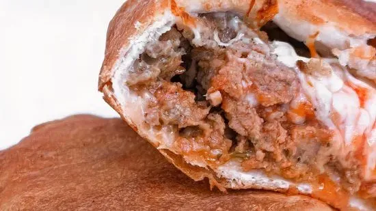 Meatballs Calzone