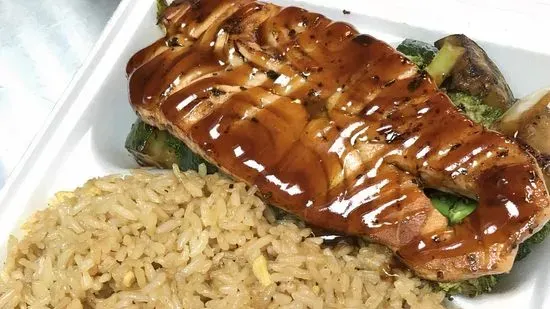 Hibachi Salmon