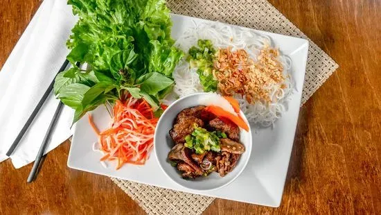 Ha Noi Style Grilled Pork & Patties on Vermicelli