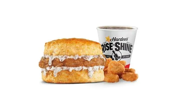 Pork Chop 'N' Gravy Biscuit Combo