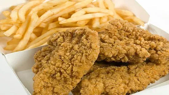 Chicken Strips & Fries (fries are INCLUDED with strips)
