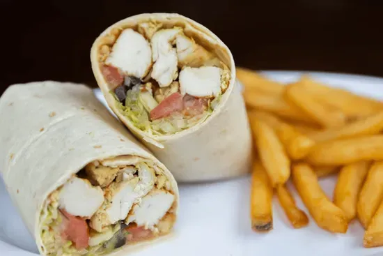 Greek Chicken Wrap