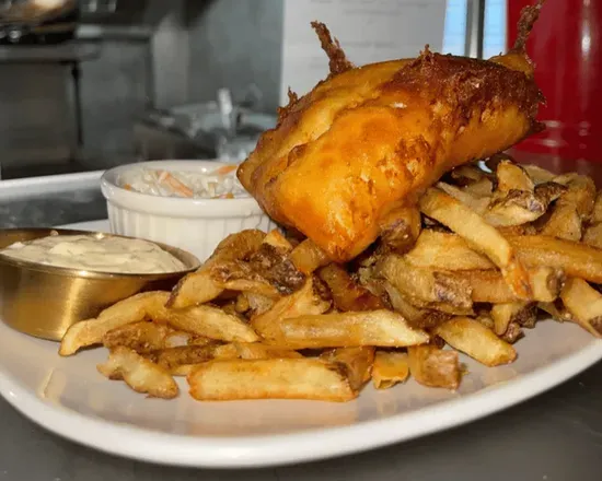 Beer Battered Fish & Chips