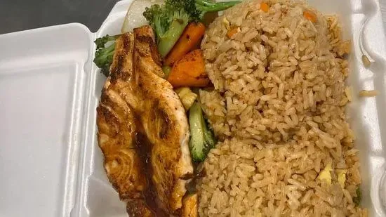 Hibachi Salmon