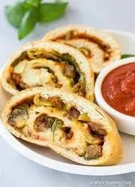 Philly Cheesesteak stromboli