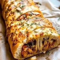 Butter chicken stromboli