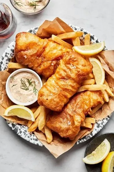 3 Piece Cod Fish & Chips