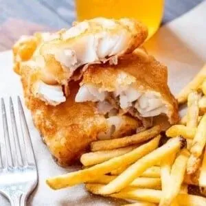 1 Piece Cod Fish & Chips