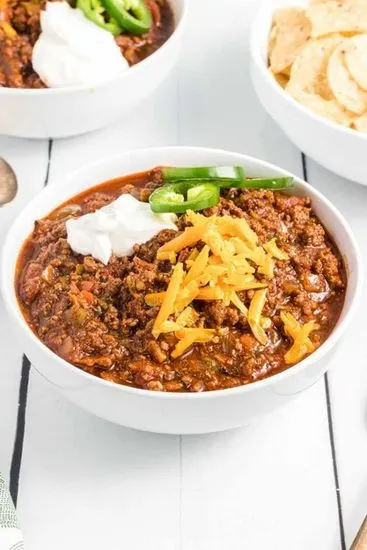 Lunch classic chili