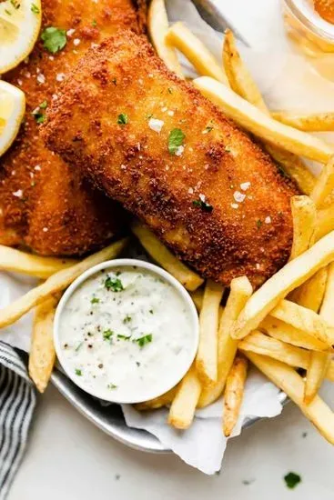 2 Piece Cod Fish & Chips