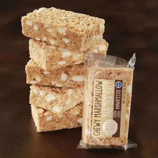 Chewy Marshmallow with Brown Butter Bar