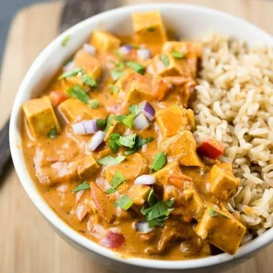 Lunch Tufo Tikka Masala Rice Bowl