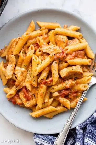 Lunch Chicken Tikka Masala Penne Pasta