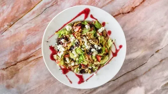 Raspberry Walnut Salad