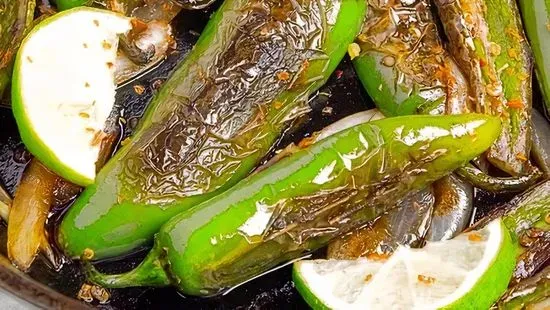 Grilled Serrano Peppers (4)