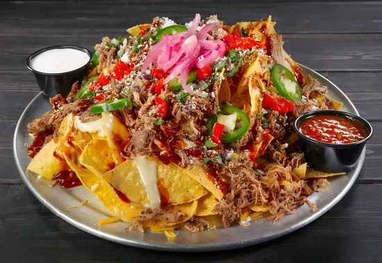 Korean BBQ Pork Nachos