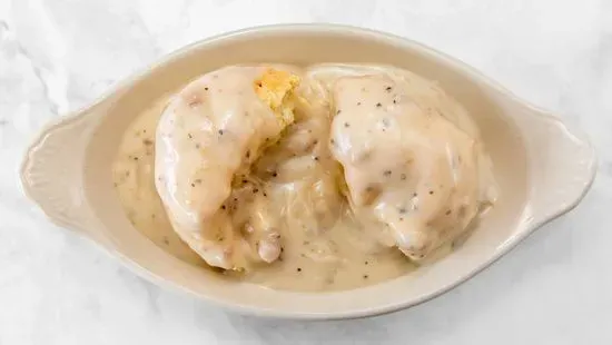 Grandma's Biscuits and Gravy