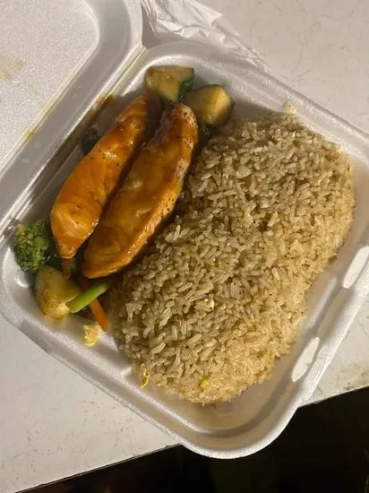 Hibachi Salmon