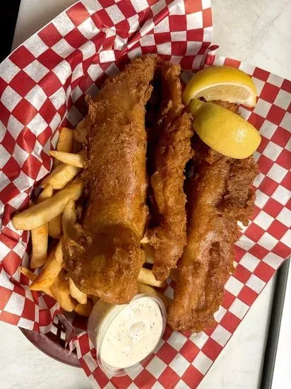 Beer Battered Fish & Chips