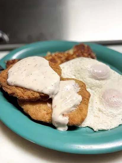 Country Fried Steak & Eggs