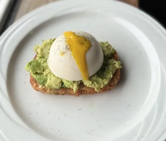 Avo Egg Potato Toast