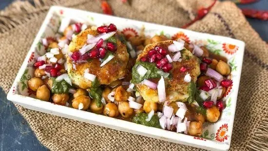 Aloo Tikki Chaat