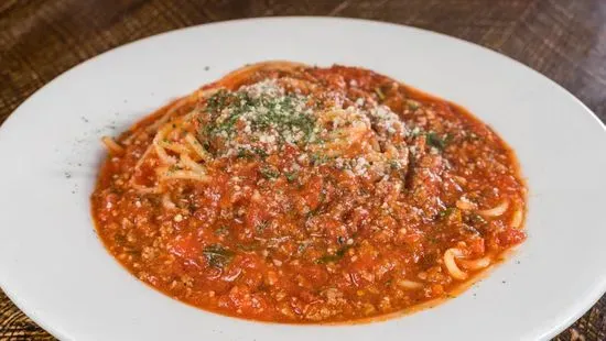 Spaghetti Meat Sauce Alla Bolognese