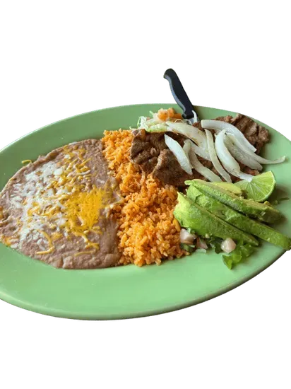 12. Carne Asada Plate