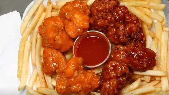 25 boneless wings Dinner