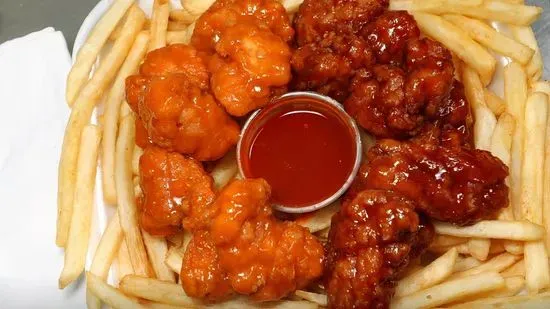 6  boneless wings dinner