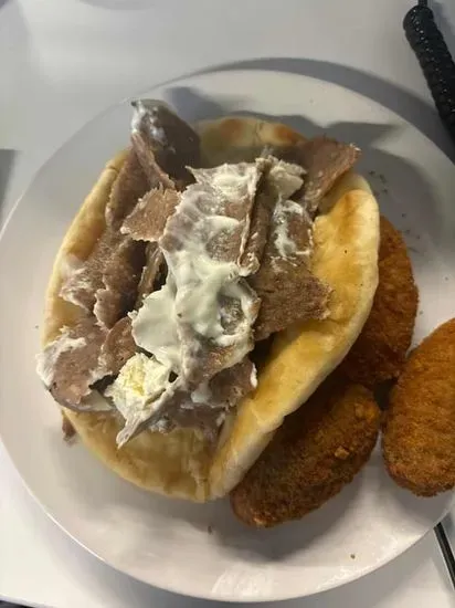 Gyros with Feta Cheese