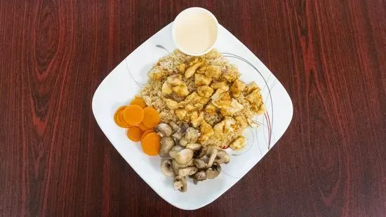 3. Hibachi Chicken with Mushroom