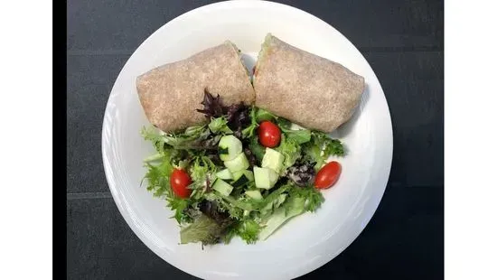 Crisp Chayote & Organic Greens Burrito