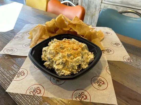 Spinach Artichoke Dip & Chips 1 quart