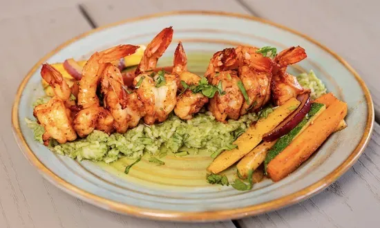 Diablo Grilled Shrimp Entree