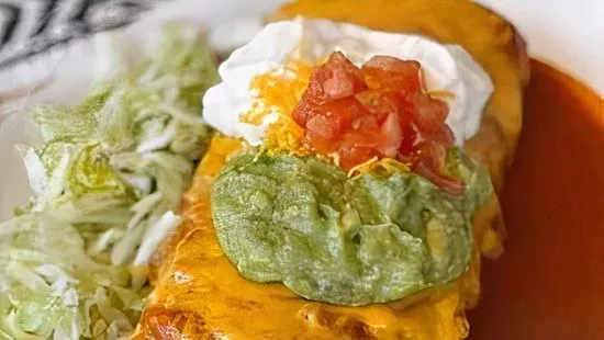 Red & Green Chili Mixed Chimichanga