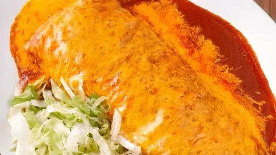 Red Chili Burrito Enchilada Style