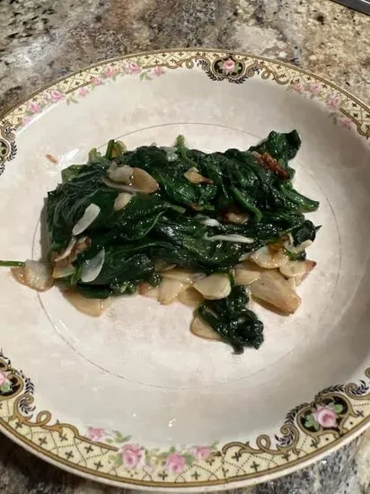 Sauteed Spinach with Garlic