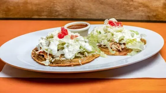 Sope de Pollo Asado / Grilled Chicken Sope