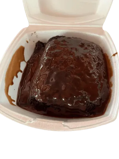 Hot Fudge Cake with Ice Cream