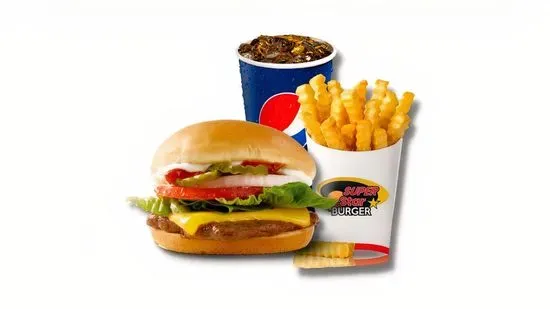 17. Single Junior Burger Combo
